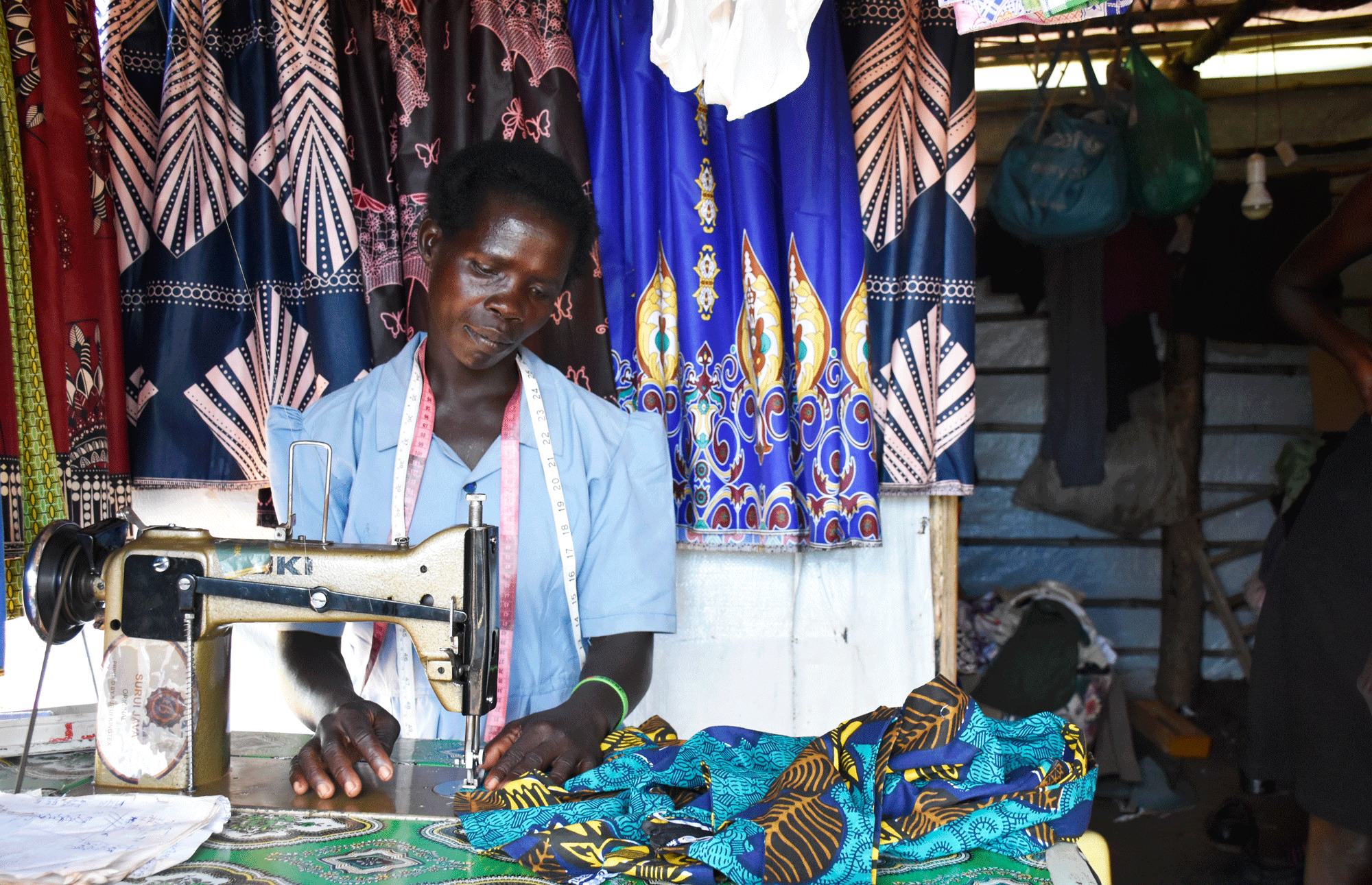 From Refugee to a Tailor in the Making  
