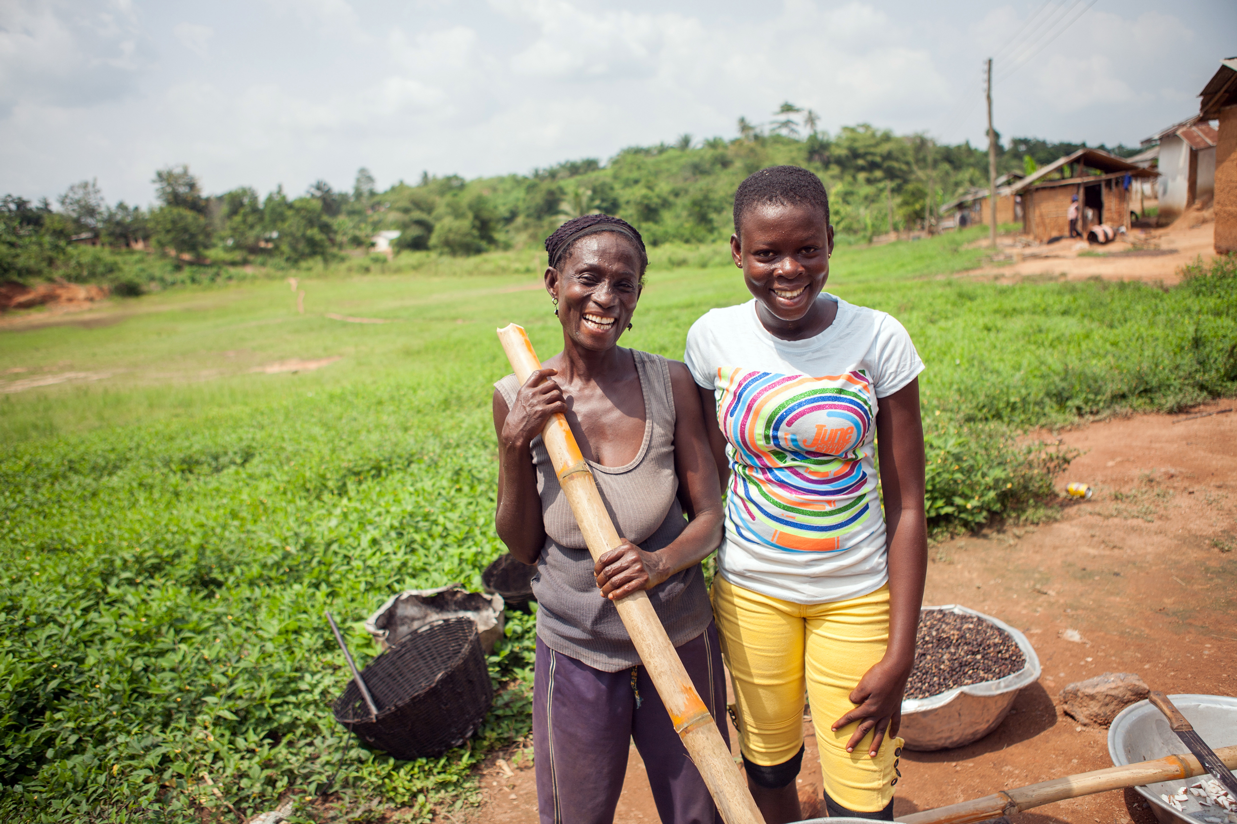 Coconut Oil Helps Send Children to School