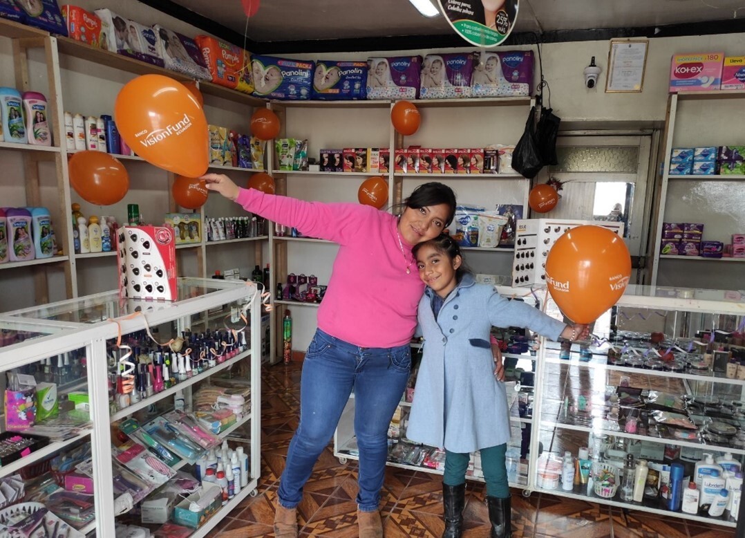 A small loan goes a long way