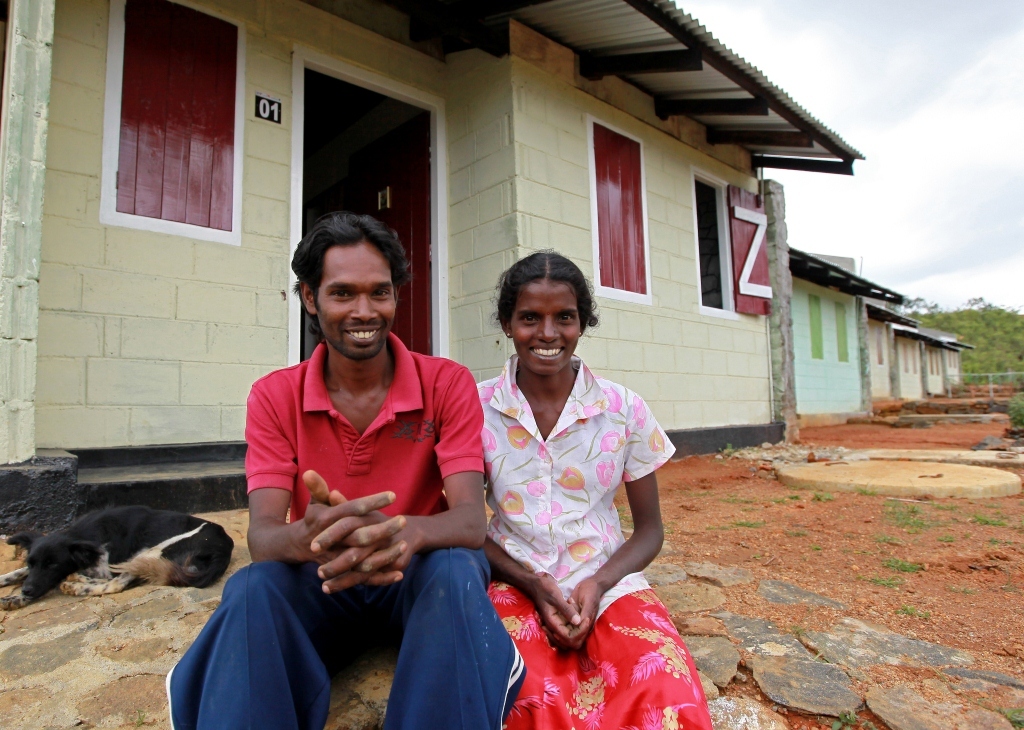 New Homes for Tea Plantation Workers in Sri Lanka