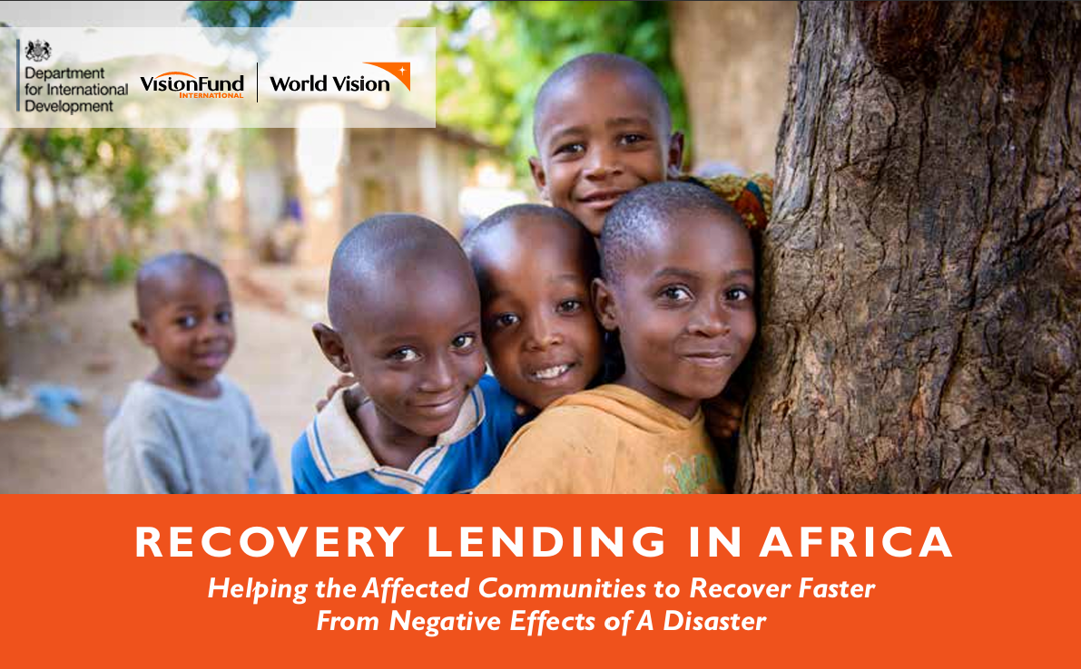 Recovery lending in Africa: Helping the affected communities to recover faster from negative effects of a disaster